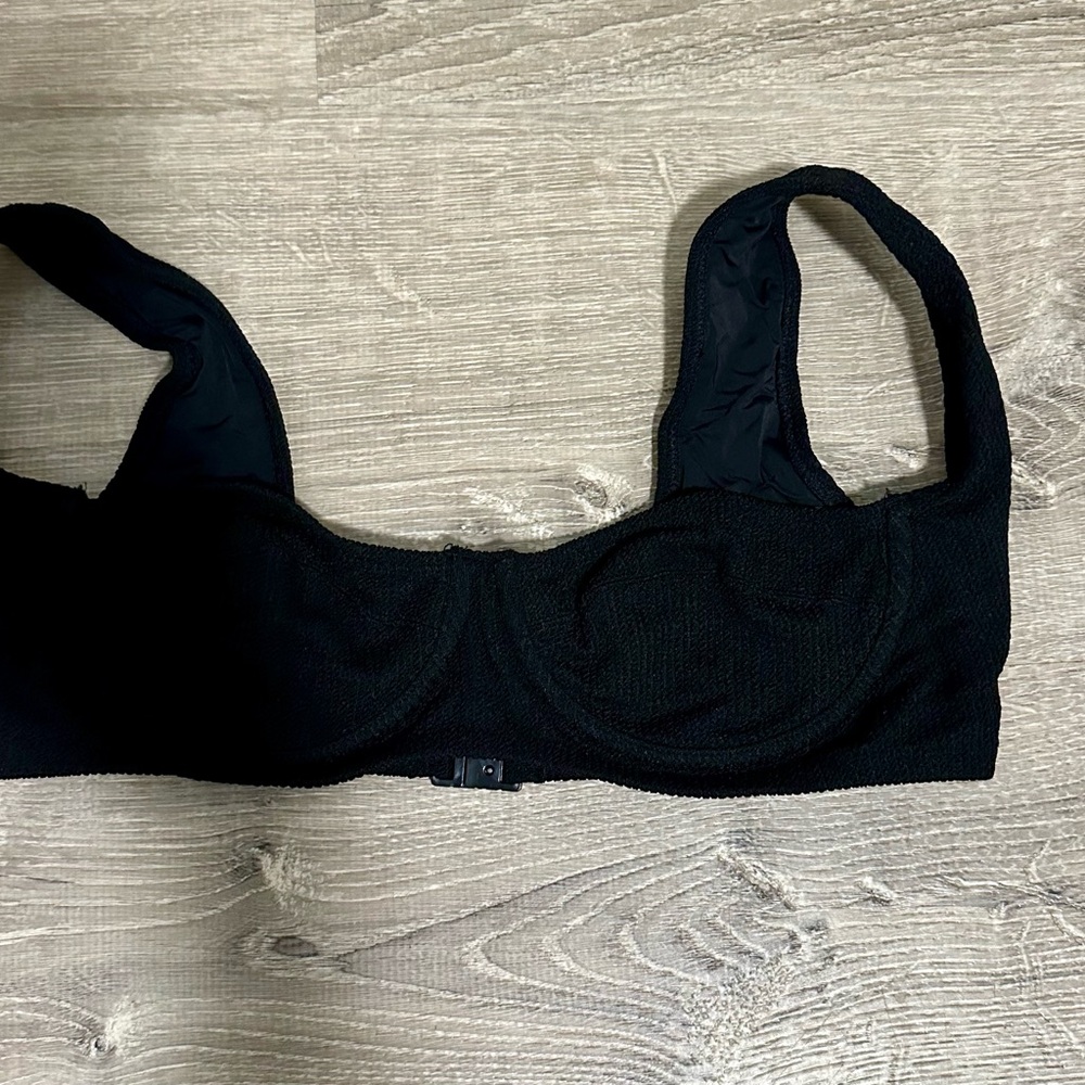 Elegant Black Bikini Top